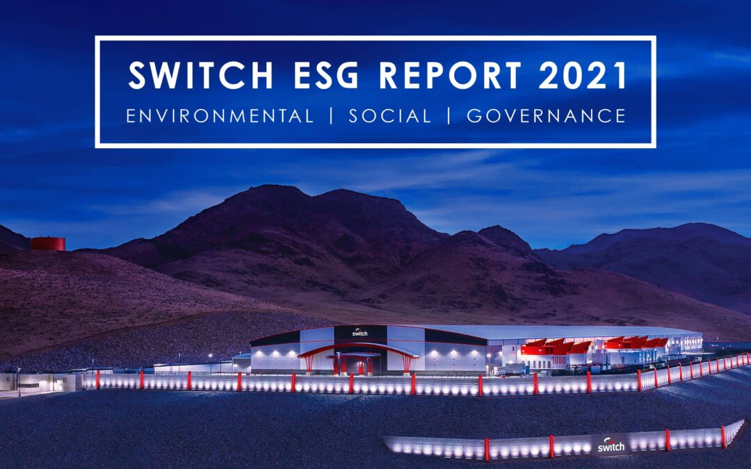 Switch Issues Annual Environmental, Social and Governance Report