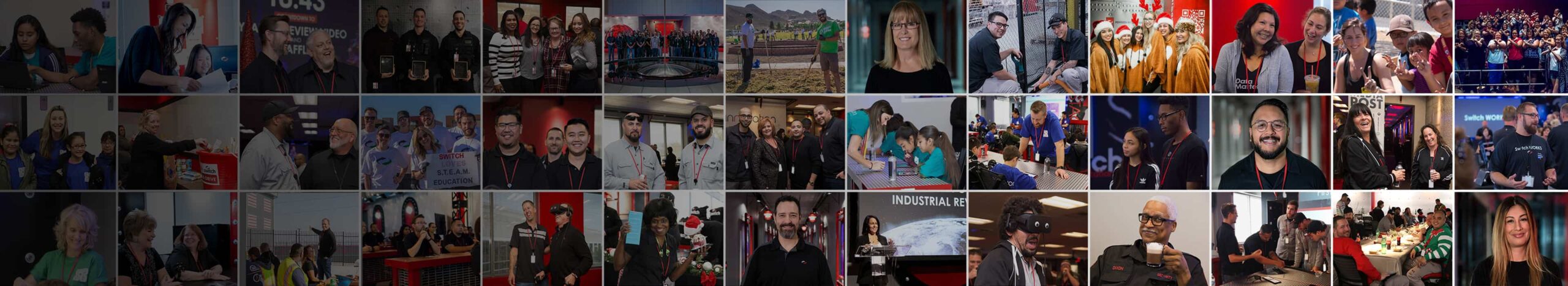 Photo grid of Switch team members