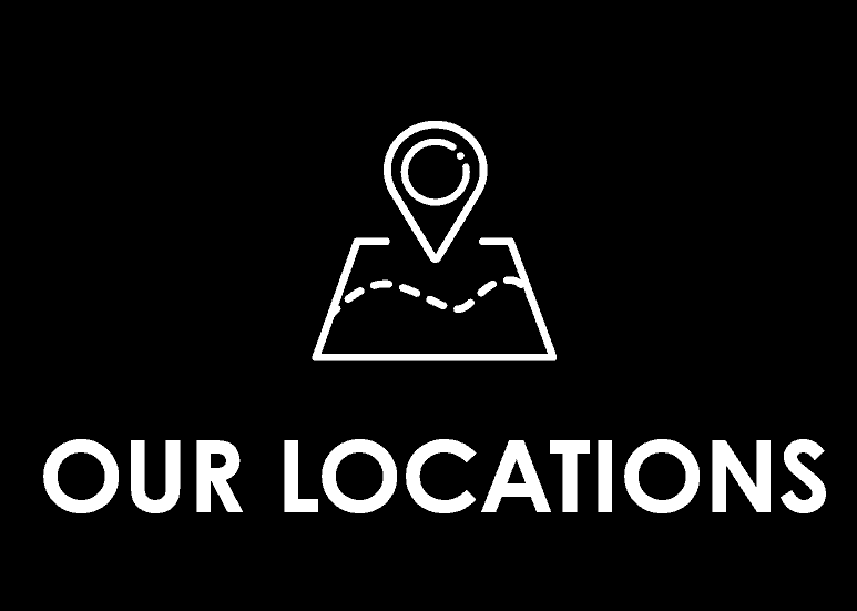 Map icon with text 'Our Locations'