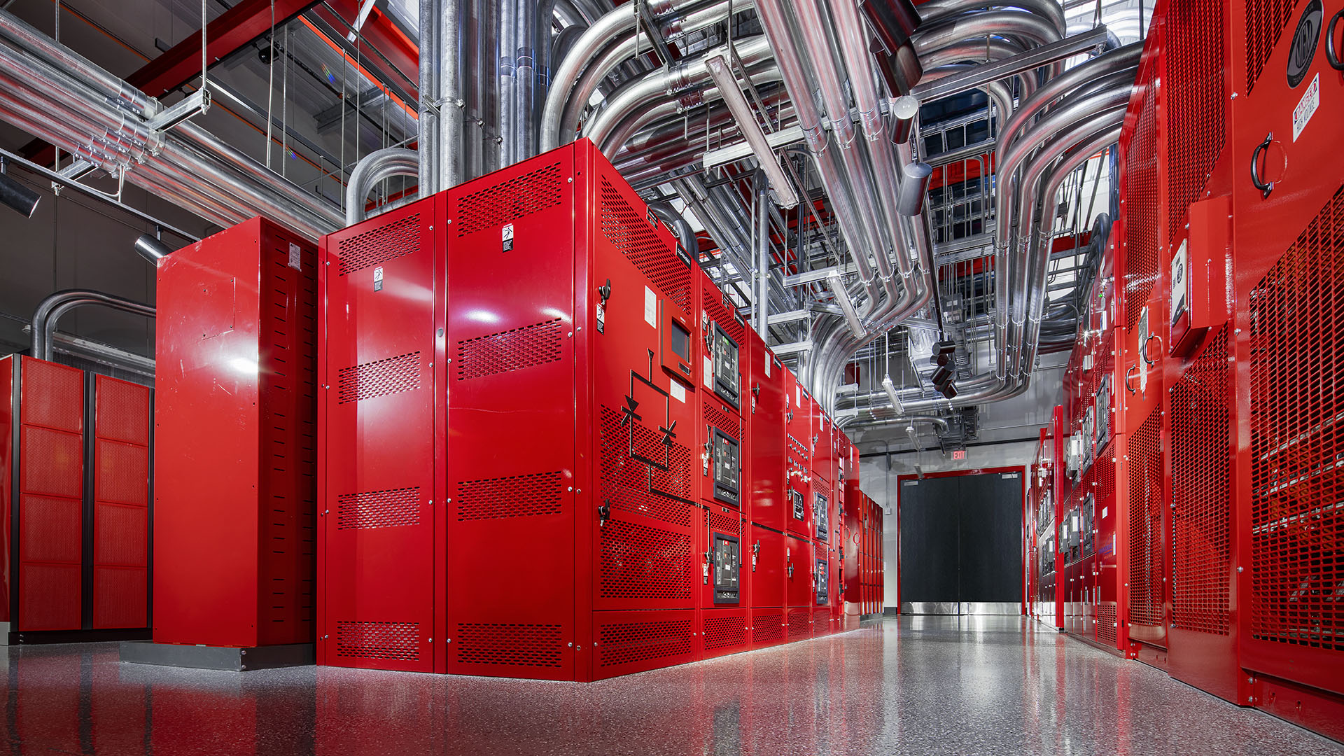 Red Power Room, Switch LAS VEGAS 8 Data Center — The Core Campus, Las Vegas, Nevada